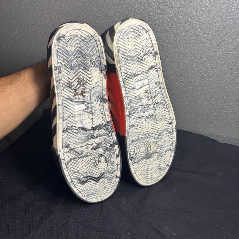 Size 11 - Off-White Vulc Sneaker Low Black Green - Picture 11 of 15